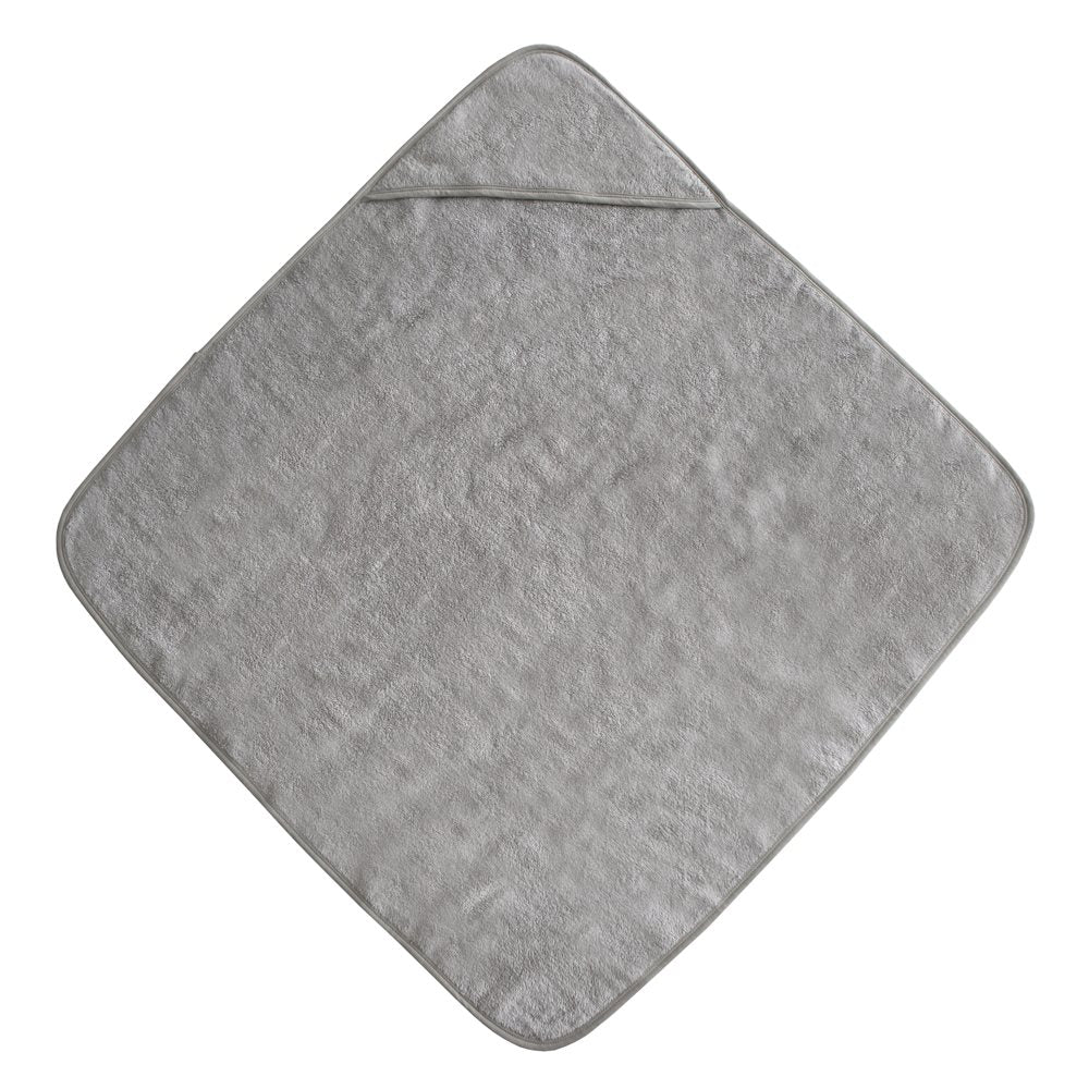 Mushie Hooded Towel - Grey