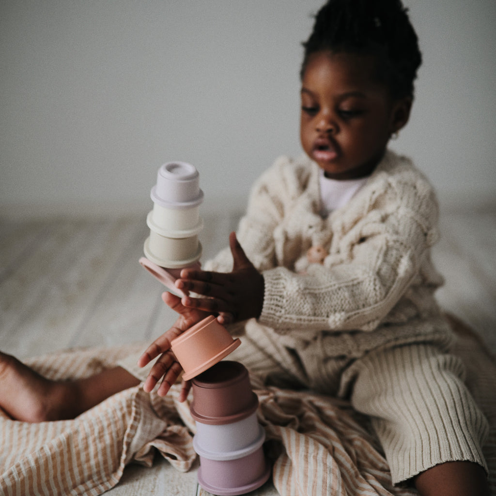 Mushie Stacking Cups